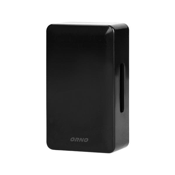 Brevis mini AC sonnette filaire à deux tons, 230V, Noir facile à monter, pratique à utiliser carillo