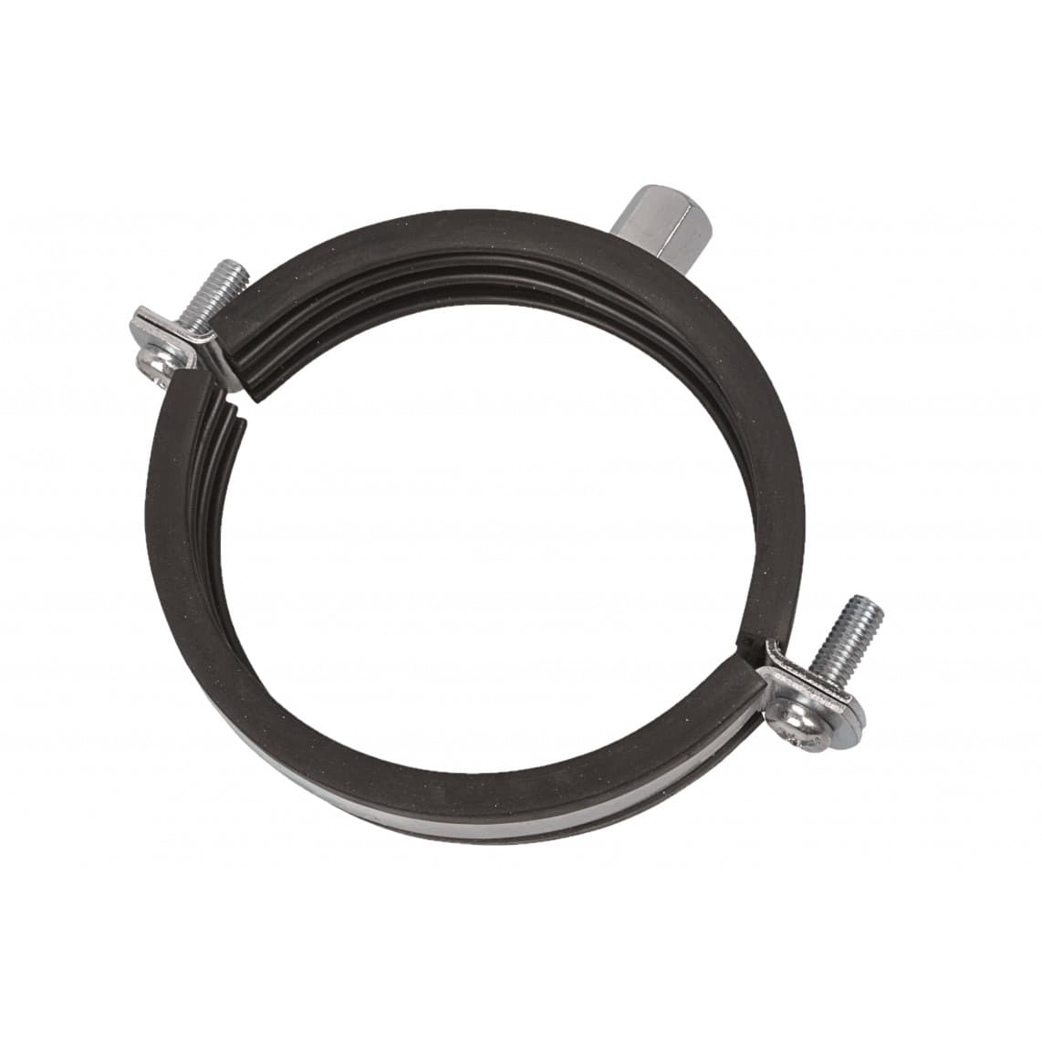 973553017 collier pour tuyau, 74 - 80 mm, insonorisé, pour 2 1/2", avec manchon fileté M8