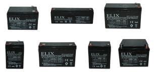 Batterie rechargeable plomb / acide scellée - 6V / 12Ah