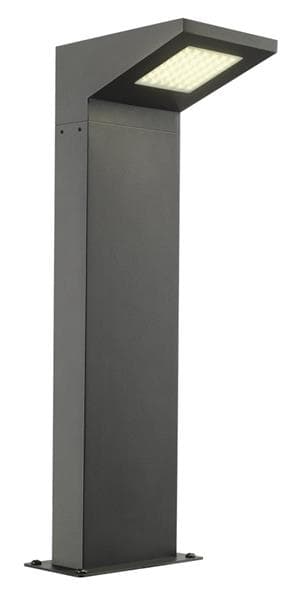 Iperi 50 borne, Anthracite, 48 Led, Blanc neutre, 4000K