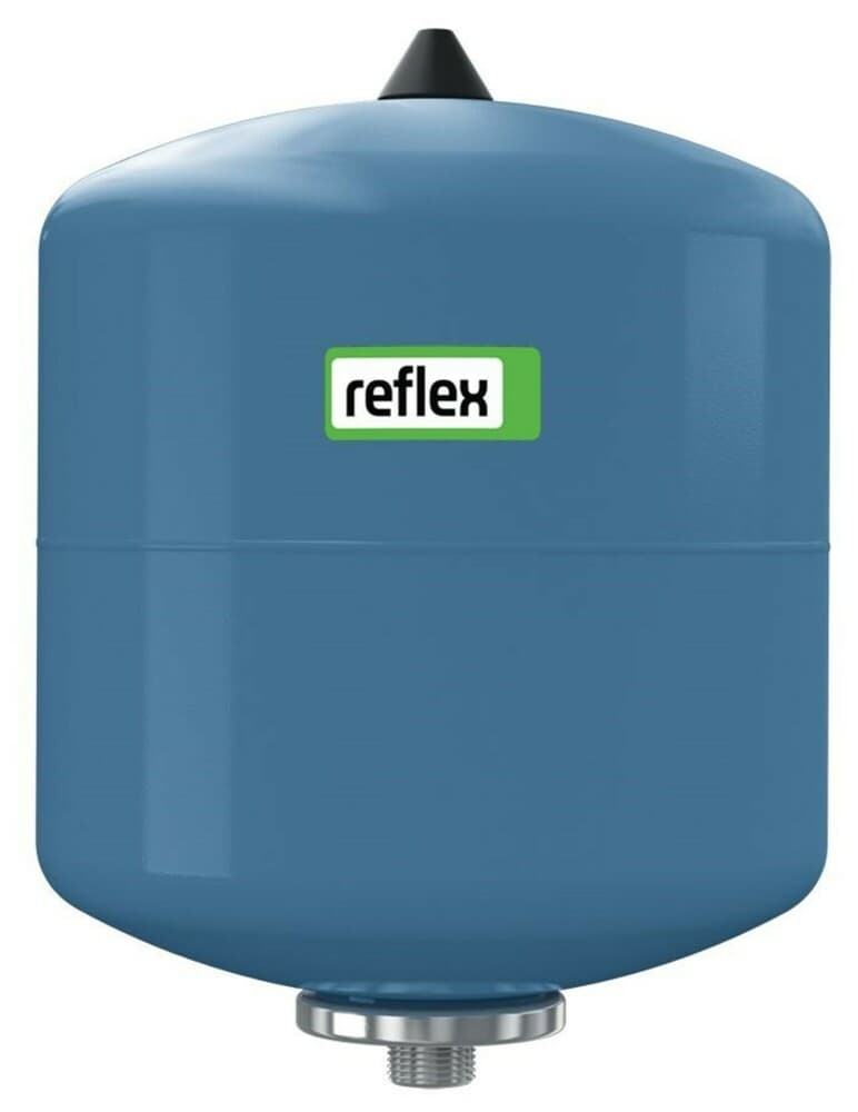 Reflex Refix DE 25L vase expansion sanitaire vessie 10bar bleu 4bar prégonflage