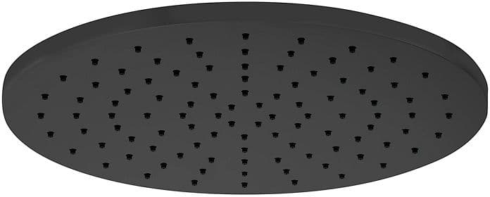 DOUCHE DE TETE UNIVERSEL NOBILI 300MM SANS BRAS NOIR MAT