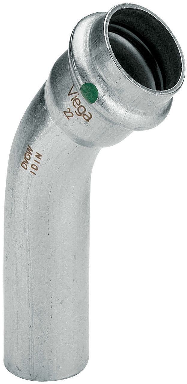 COUDE 45°MF 35MM SANPRESS INOX VIEGA