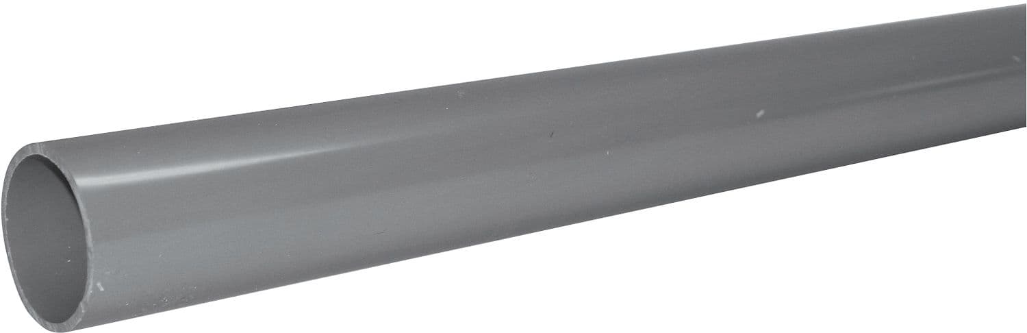 TUBE PVC A PAROI EPAISSE (BENOR) 50-3MM LONGUEUR 4M