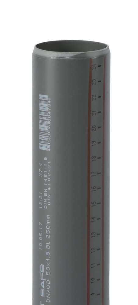 OST HTS-PP TUBE DN50 X 5 M LI