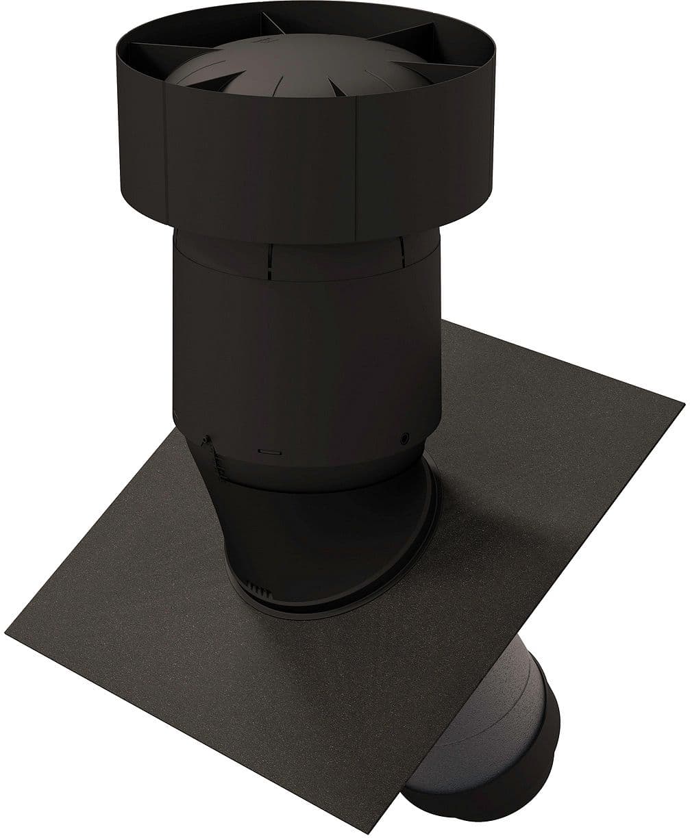PASSAGE DE TOIT ISOLE POUR D-VENTILATION 200/180 TOIT INCLINE VENTUS UBBINK