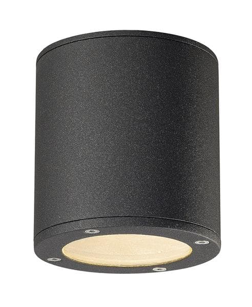 Sitra plafonnier, rond, Anthracite, Gx53, maximum 9W