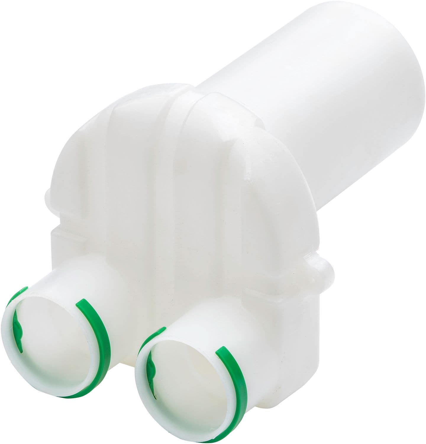 CONNECTION DE BOUCHE DROIT POUR GAINE D'AIR POUR BETON VASCO 2X75MM