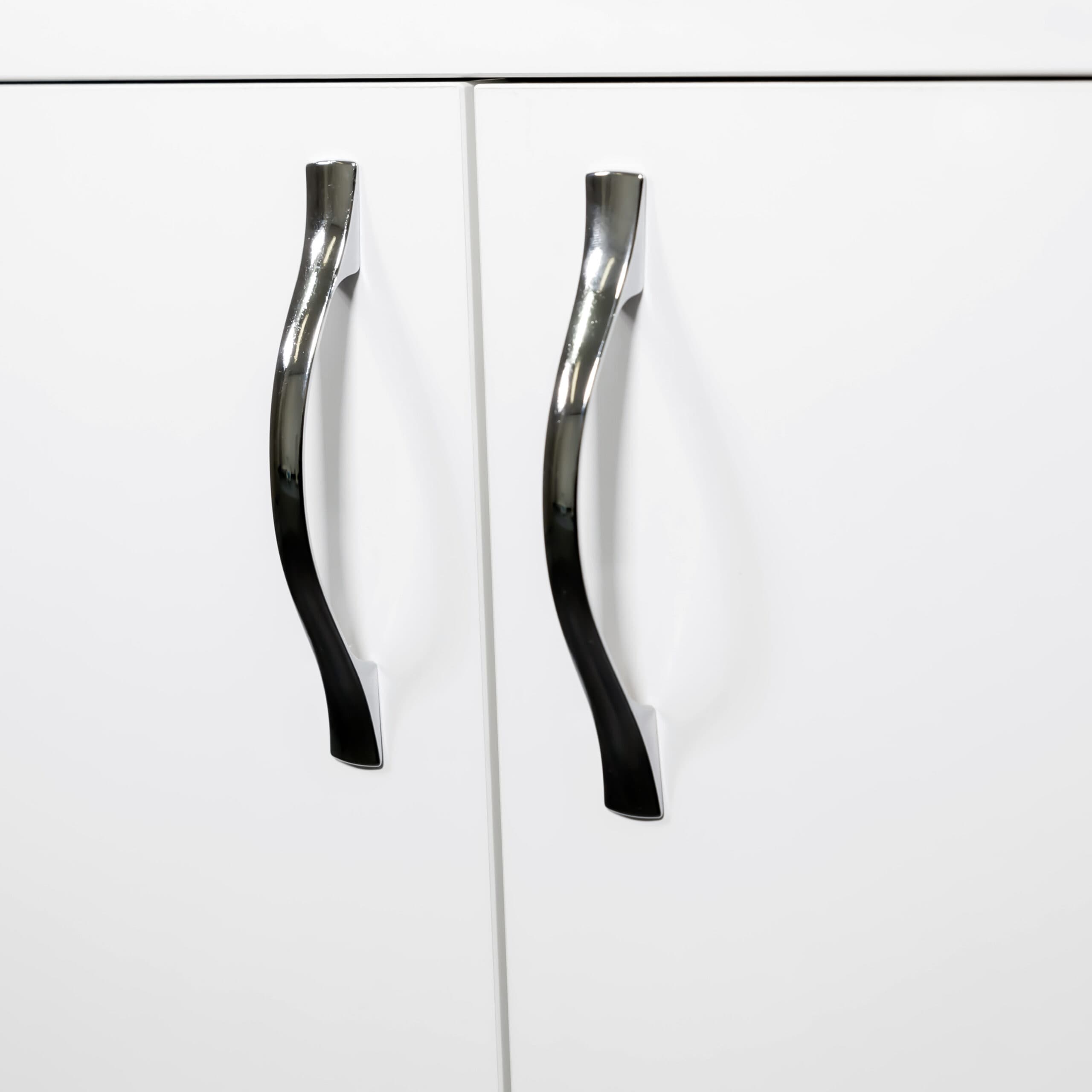 ALONI ALECO MEUBLE SOUS-VASQUE – SUR PIED – 2 PORTES – 62 X84X45,5 CM – BLANC