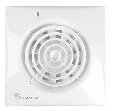 Extracteur de salle de bain 95m³h + hygromètre silencieux