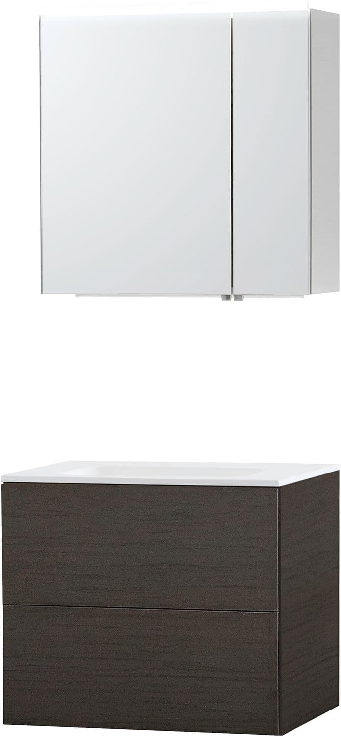 MEUBLE PURO SOLO WENGE 70 1 TIROIR SOLID MOLTO ARMOIRE TOILLETTE