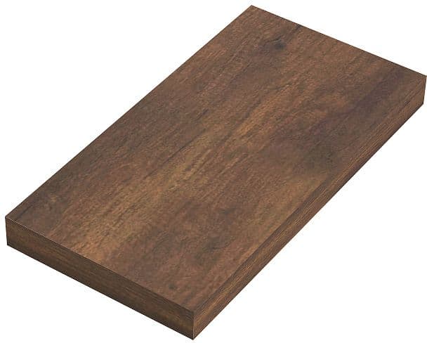 TABLETTE MURALE COFFEE 150X300X25MM JUSQU'A 7KG CHENE DECOR ROUILLE