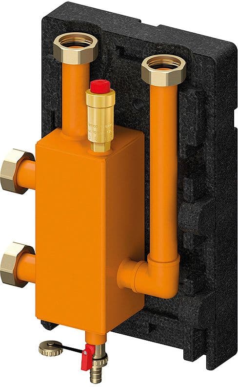 BOUTEILLE CASSE-PRESSION AVEC SEPARATEUR D'AIR ET DE BOUES MEIBES DN25 KW50