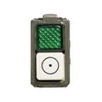 Bouton - poussoir Magic pour signalisation - Vert - 10A - 1NO