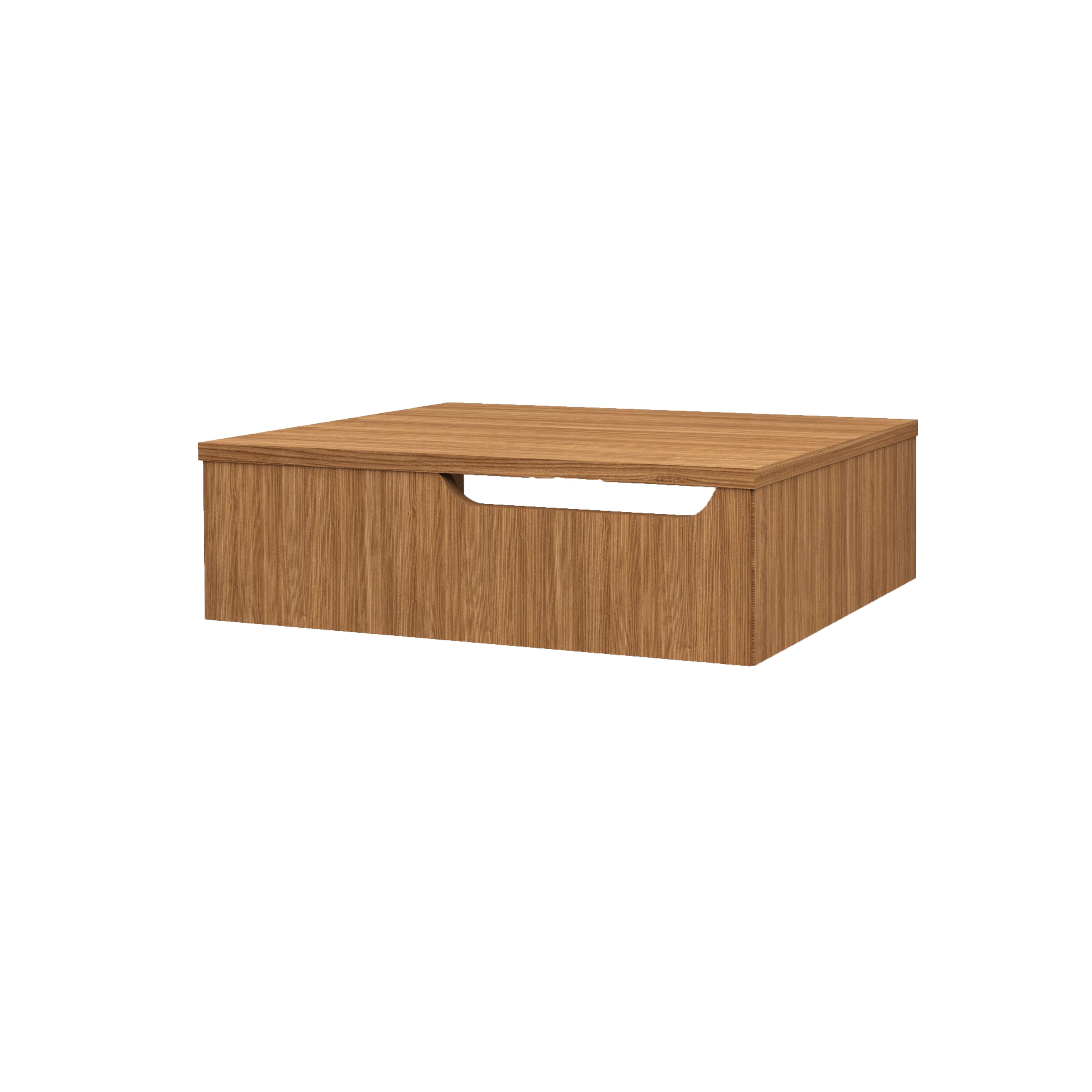 FELIX MEUBLE SOUS-PLAN AVEC PORTE-SERVIETTE (60CM) - MARRON