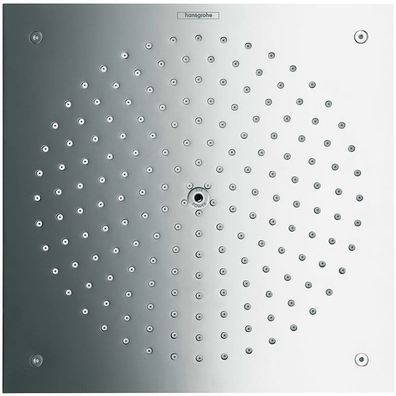 SET DE FINITION DOUCHE DE TETE RAINDANCE AIR 1JET 260X60 HANSGROHE ENCASTRER PLAFOND CHROME