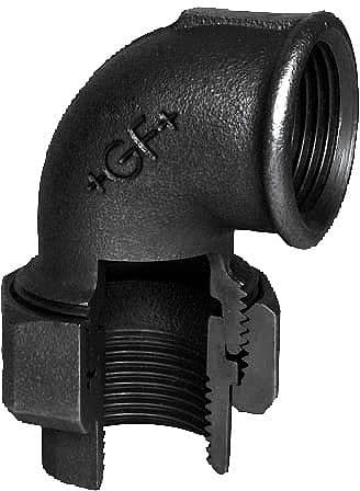GAZ RACC.UNION COUDE FF 90° NR96 4/4"