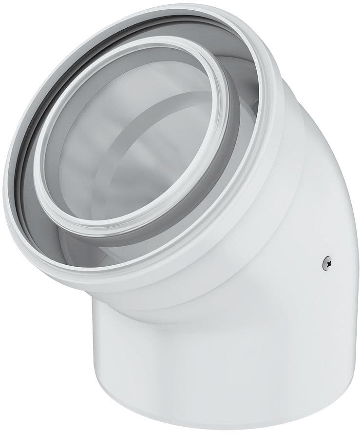 ROLUX COURDE CONCENTRIQUE 45° 110/160 METAL/PP UBBINK