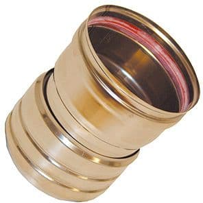 RAC FLEX.INOX DP FLEX/RIGIDE 80MM