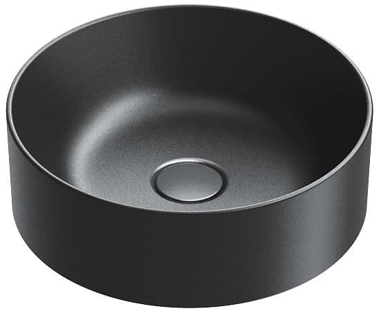 VASQUE A POSER ZERO CATALANO CATAGLAZE+ DIAMETRE 40 H13 SANS TROP-PLEIN NOIR MAT