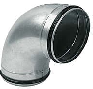SPIRAL-D GALVA COUDE POUR VENTILATION 90° 150MM