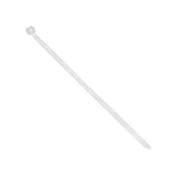 Collier de câblage Blanc largeur 3.6mm longueur 300mm 100 pièces