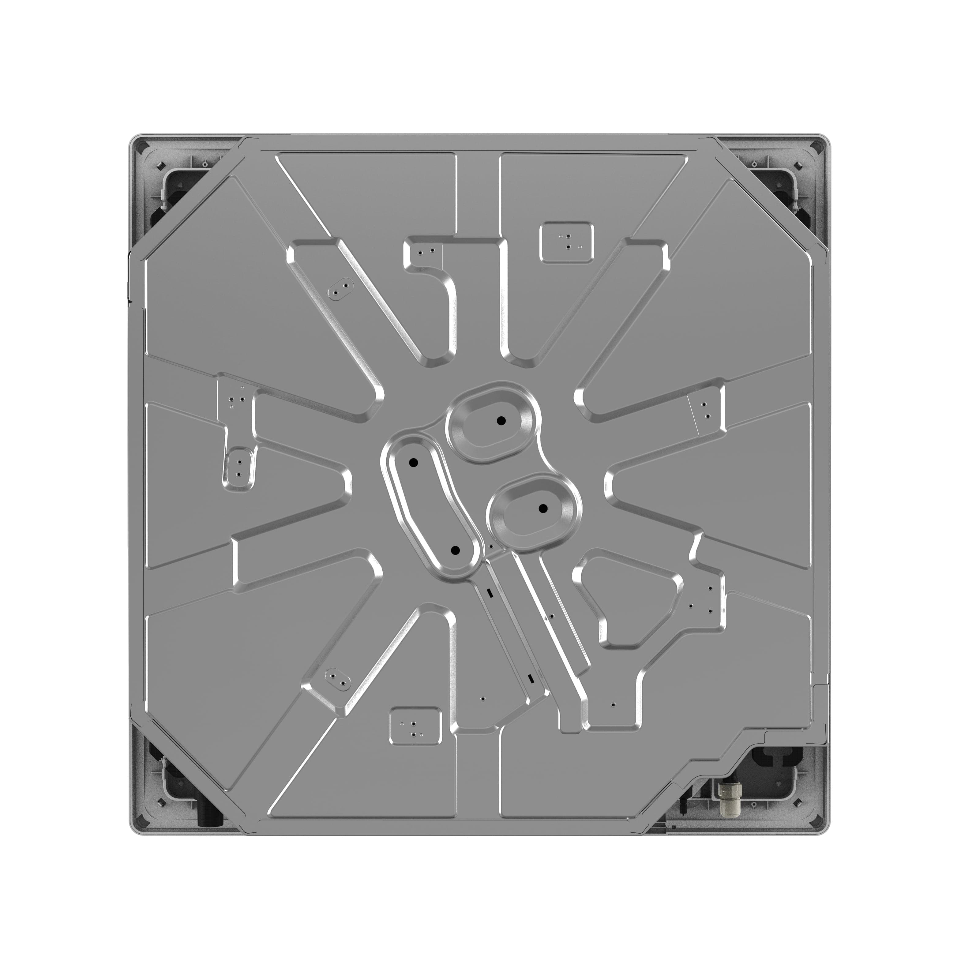 AUX MULTI SPLIT CLIMATISATION CASSETTE - UNITÉ DE PLAFOND - REFROIDISSEMENT ET CHAUFFAGE - 12000BTU- 3,5KW - R32 - BLANC