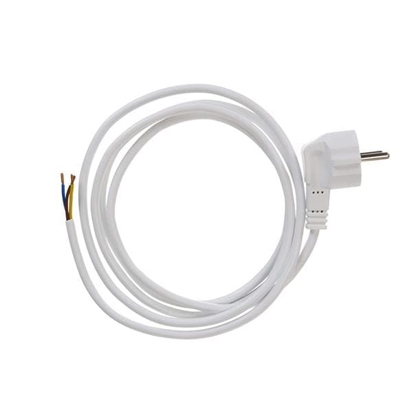 Cordon H03VV-F 3G0.75 Blanc - 2m
