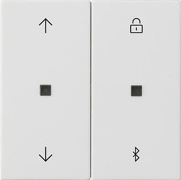 Horloge de store et programmable System 3000 BT symboles de flèche Blanc satiné - utilisation
