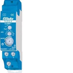 Minuterie d'escalier électronique 1NO 16A (remplace TLZ12 - 9E - 230V)