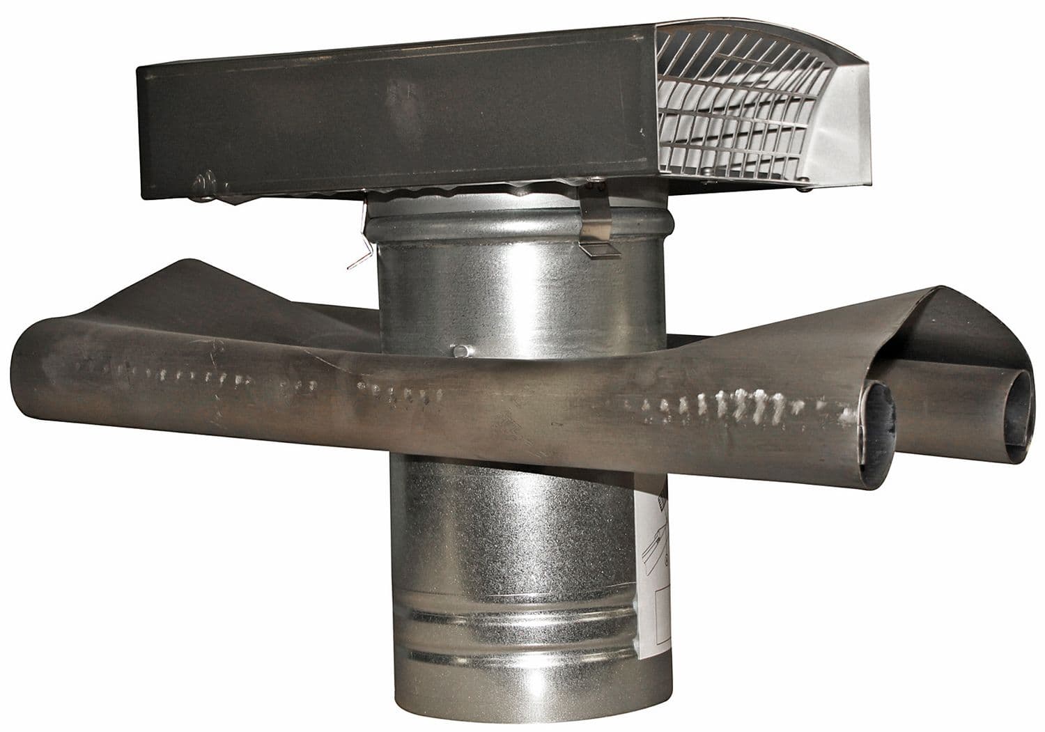 CHEMINEE D'AERATION ALU+SOLIN POUR VENTILATION 200MM