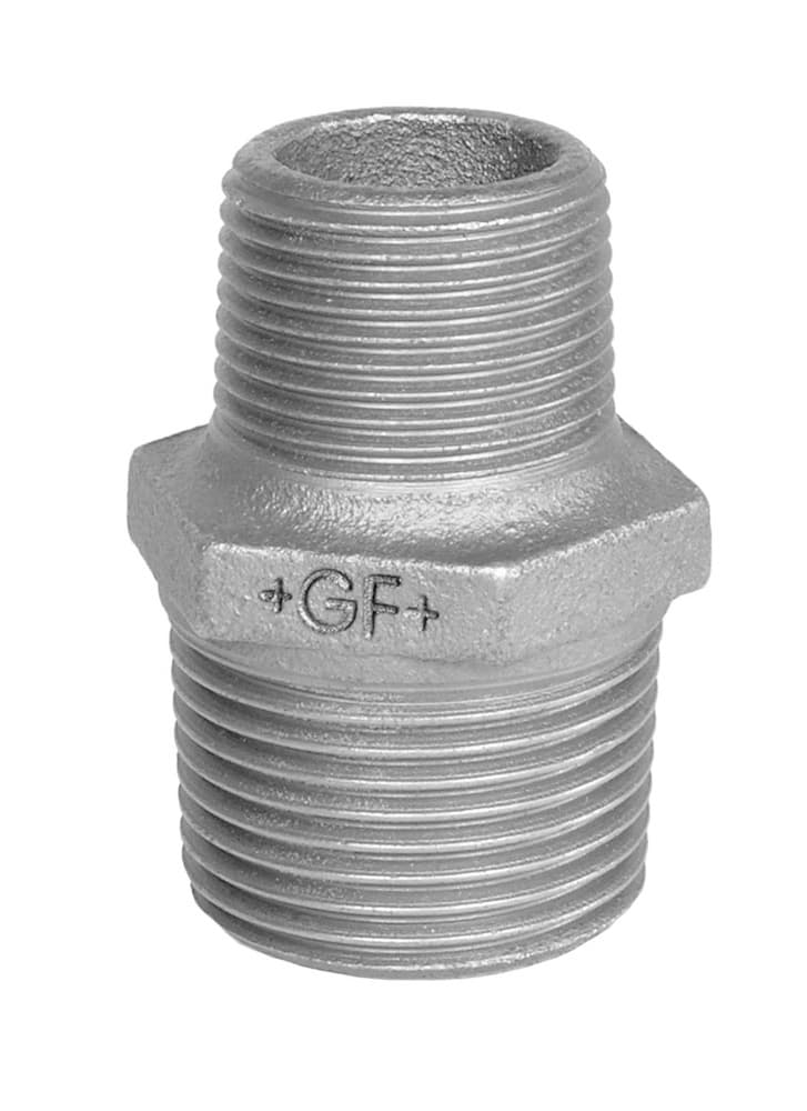 Georg Fischer noir nr.245 nipple réduit MM 1/2" x 3/4"