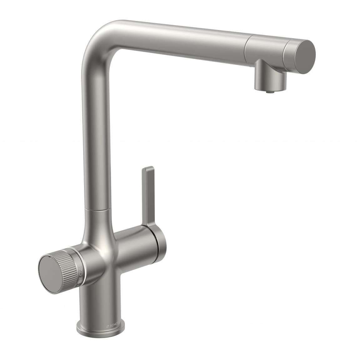 99905 AQUASTAR PREMIUM robinet d'évier à eau gazeuse plus système de refroidissement et de filtration, apparence inox