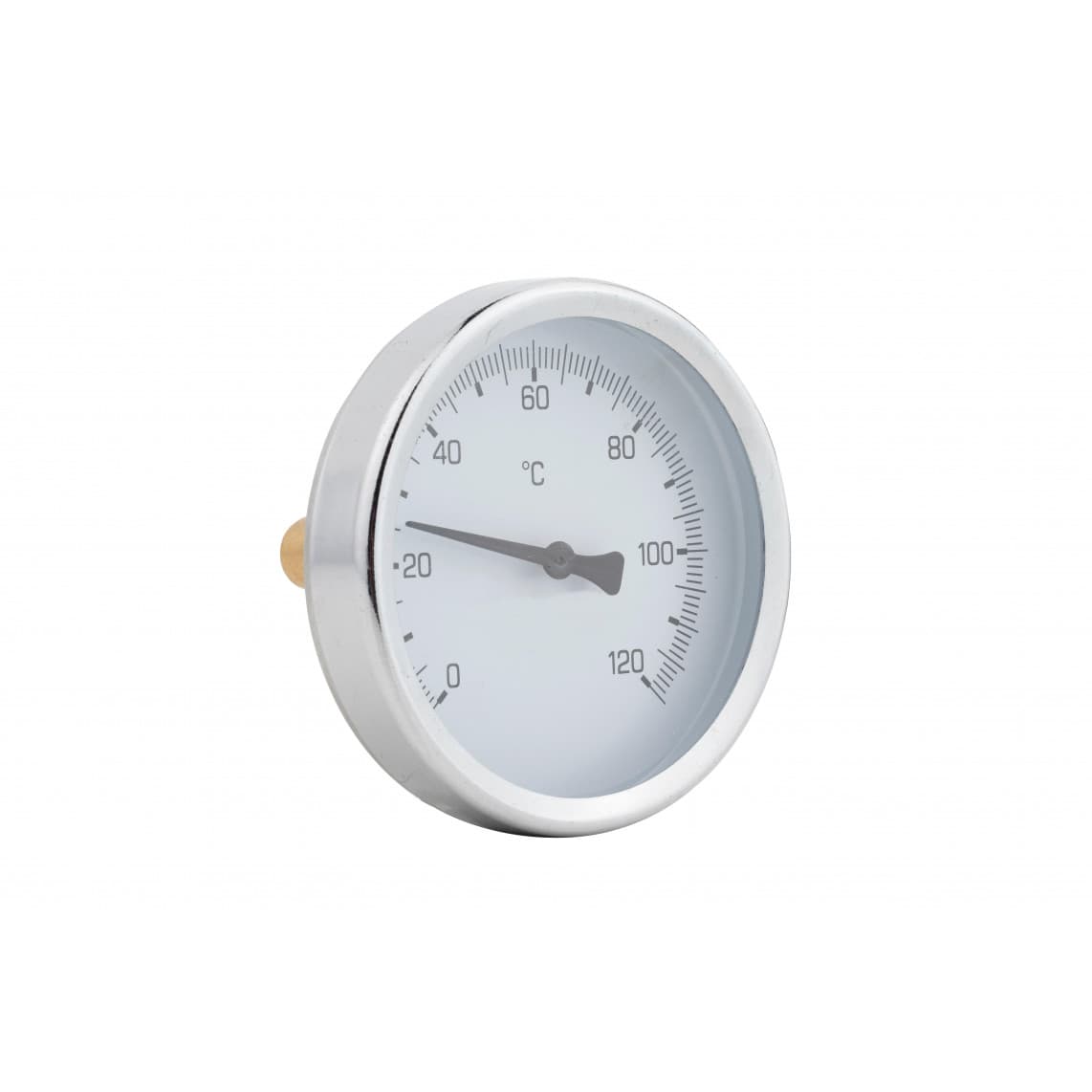 984533164 thermomètre à cadran, 80 mm, 1/2" M, Raccordement à l'arrière