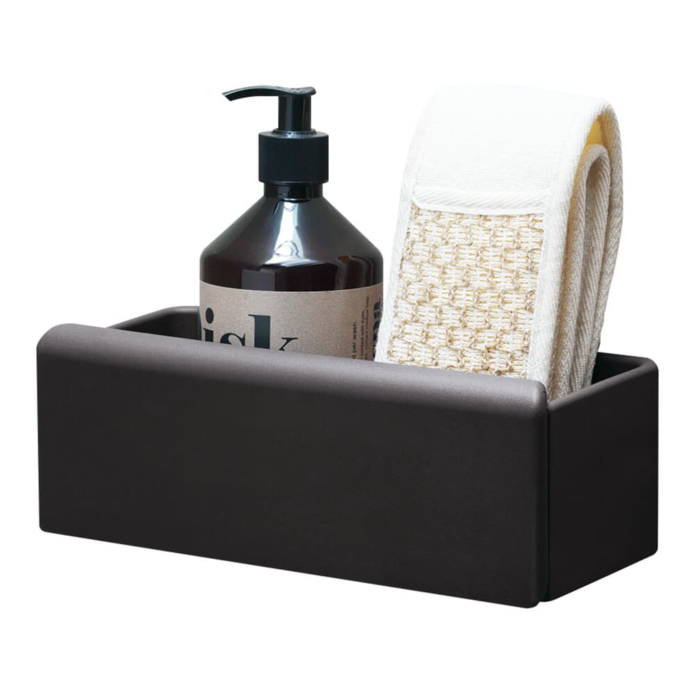 Arblu Tulip étagère avec raclette de douche gris clair