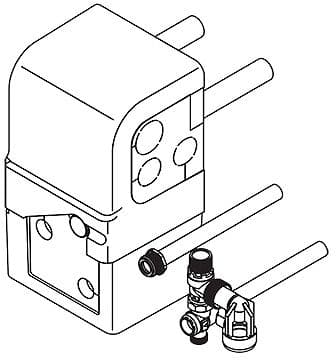 KIT DE RACCORDEMENT AVEC KIT REMPLISSAGE POUR PAC UNITOWER 10BAR VAILLANT