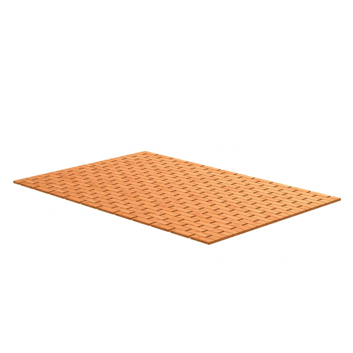 TE-BA02 Bambou tapis de bain, 500 x 700 mm
