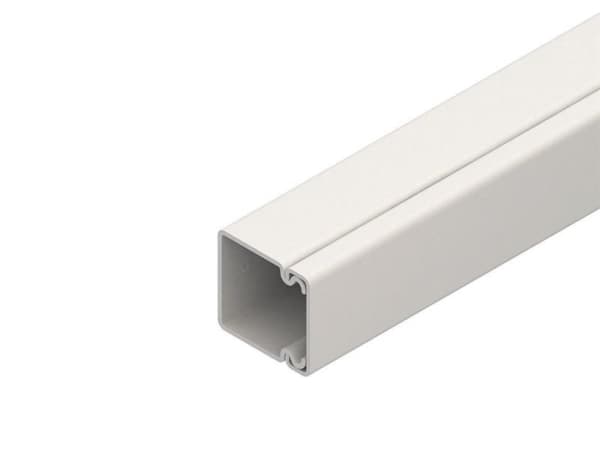 Goulotte hauteur 15 largeur 15mm longueur = 2m Blanc cassé