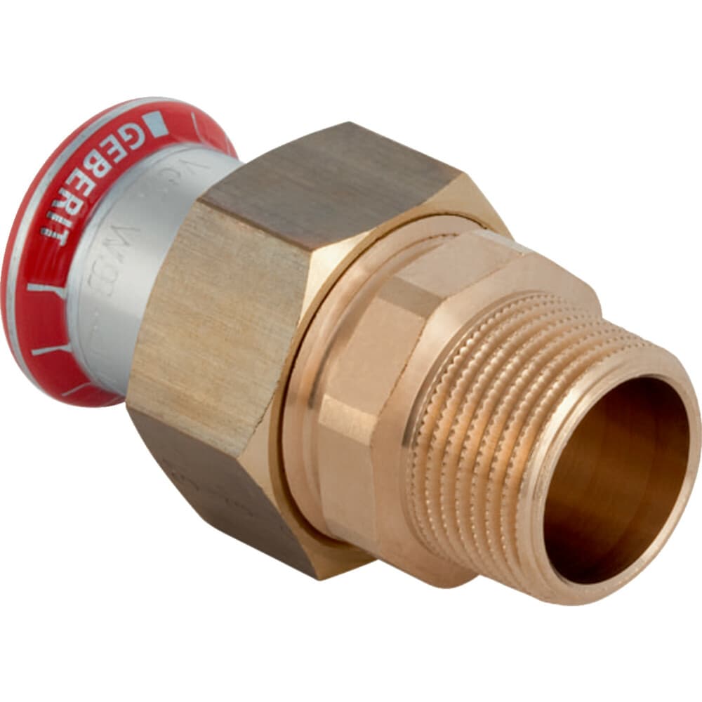 Geberit Mapress acier carbone raccord union 42-6/4"M