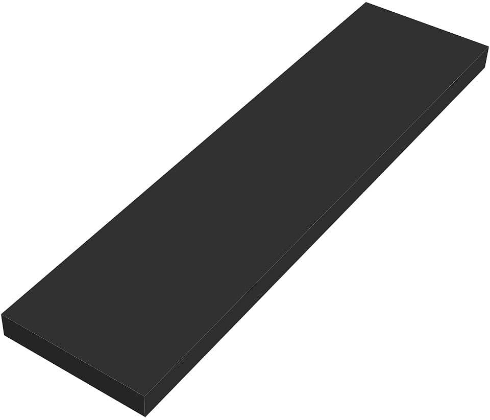 TABLETTE MURALE COFFEE 150X600X19MM JUSQU'A 7KG GRAPHITE DOUX MAT