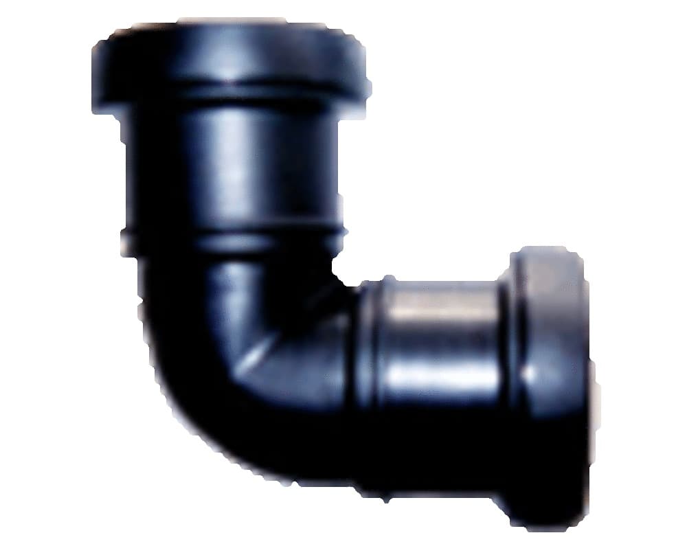 Pipelife PP coude 90° FF noir D 125