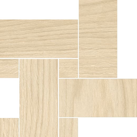 MOSAICO LEGNO LOIRE SAND 22X22