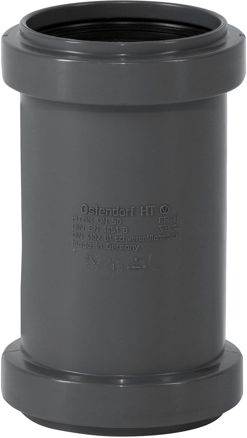 MANCH.A EMBOIT. FF 50MM PP HT-SAFE OSTENDORF