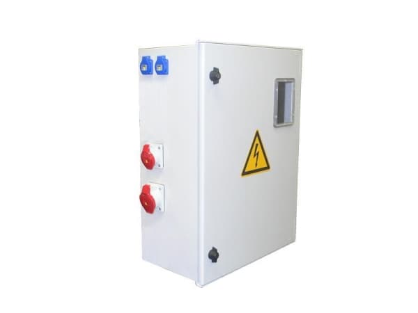 Coffret 25D60 (kWh digital) polyester 32A 3 x 230V 3 x 400V + N