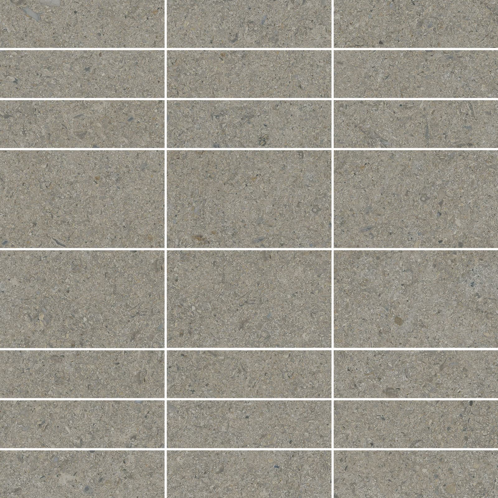 MOSAICO MACASSAR CALCARE GREIGE 30X30 BRU