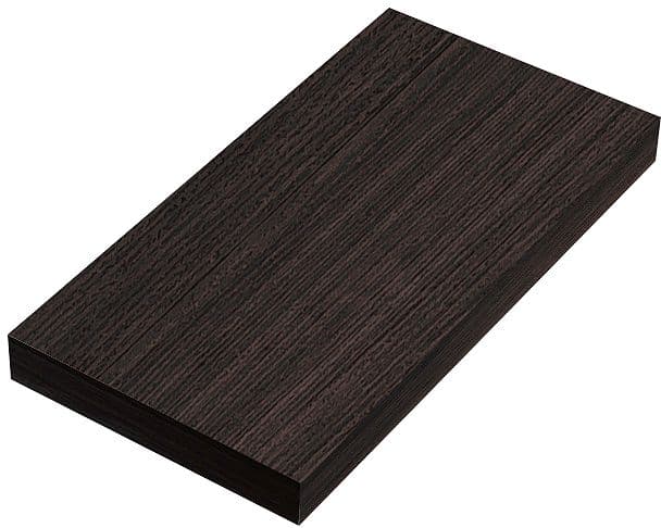 TABLETTE MURALE COFFEE 150X300X25MM JUSQU'A 7KG CHENE DECOR MOKKA