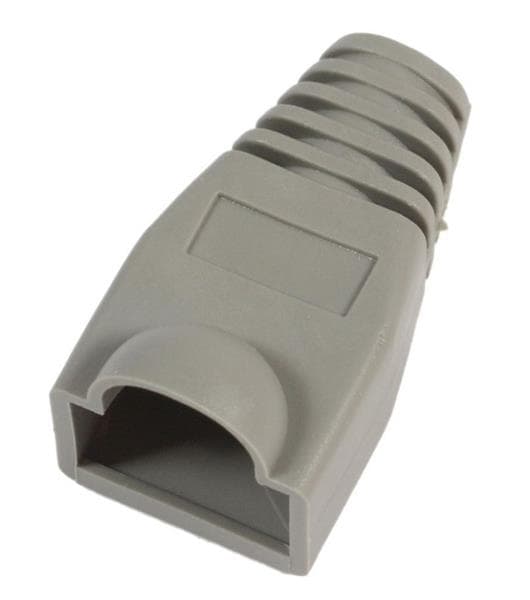 Embout anti-traction MicroConnect pour RJ45 Gris