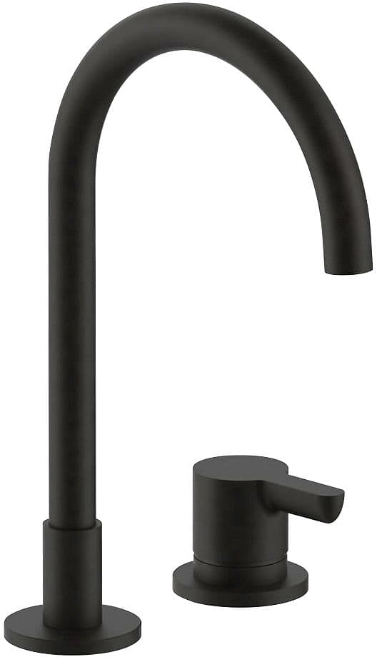 2 TROUS MITIGEUR LAVABO ICONA CLASSIC FANTINI SANS VIDAGE SAILLE 160MM NOIR PVD