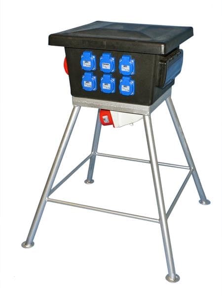 Buggy outdoor en caoutchouc 32A 3 x 230V 3 x 400V + N