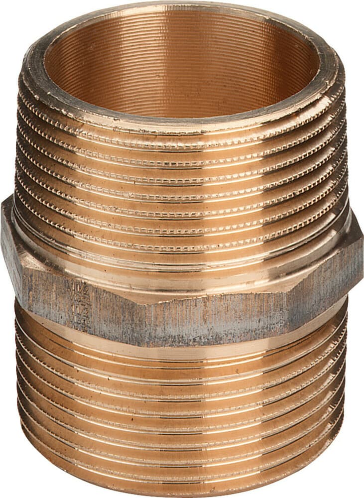 Viega mamelon double bronze 2"MM